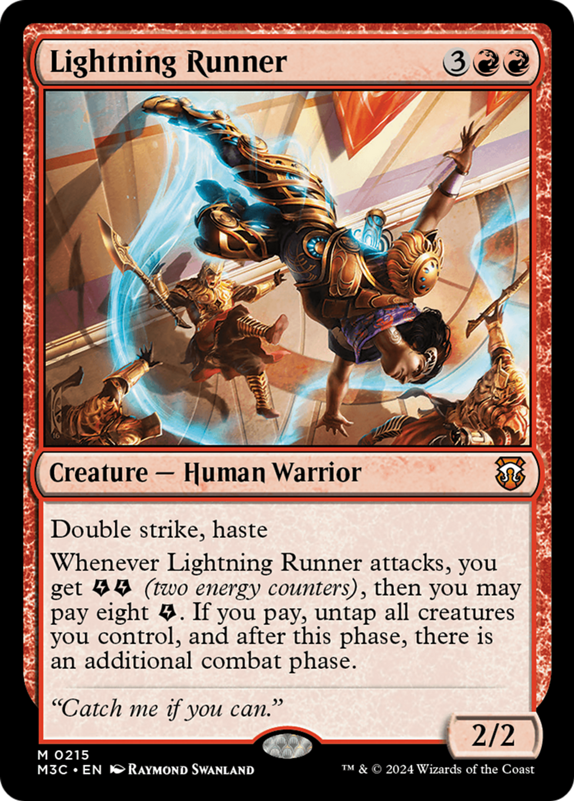 Lightning Runner — Modern Horizons 3 Commander — Magic: The Gathering