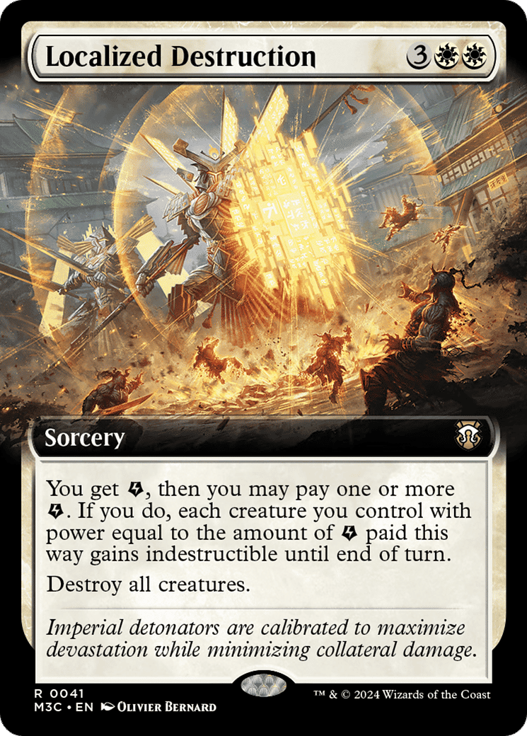 Localized Destruction — Modern Horizons 3 Commander — Magic: The Gathering