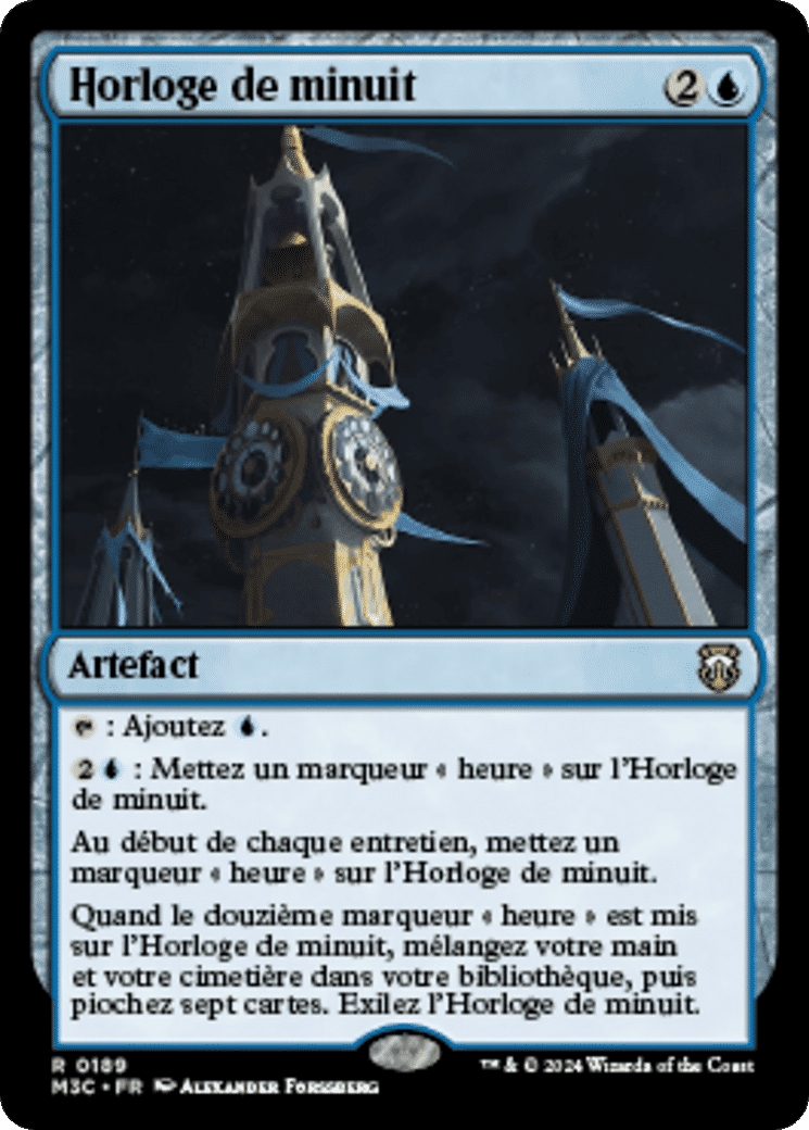 Horloge de minuit — Modern Horizons 3 Commander — Magic: The Gathering