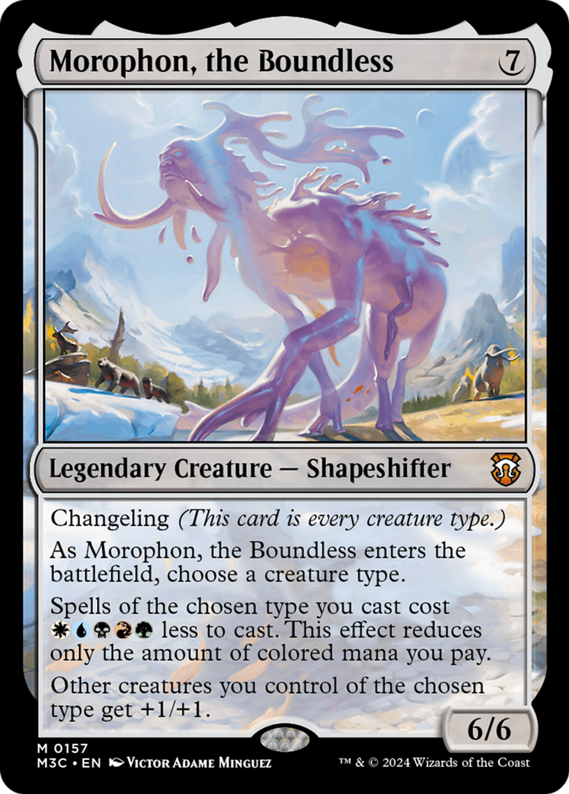 Morophon, the Boundless — Modern Horizons 3 Commander — Magic: The Gathering