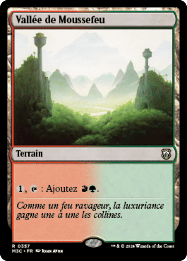 Vallée de Moussefeu — Modern Horizons 3 Commander — Magic: The Gathering