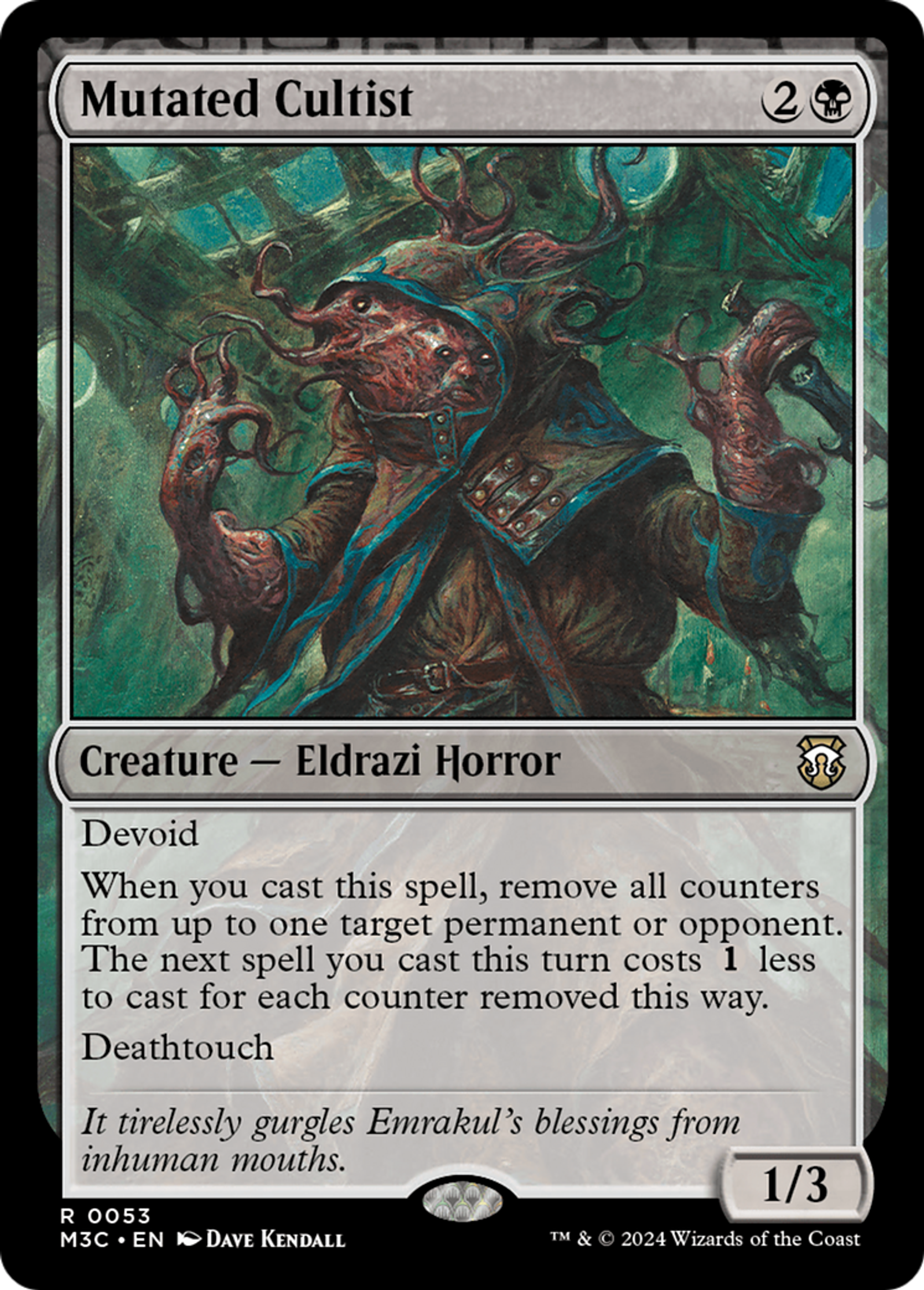 Cultiste mutant — Modern Horizons 3 Commander — Magic: The Gathering