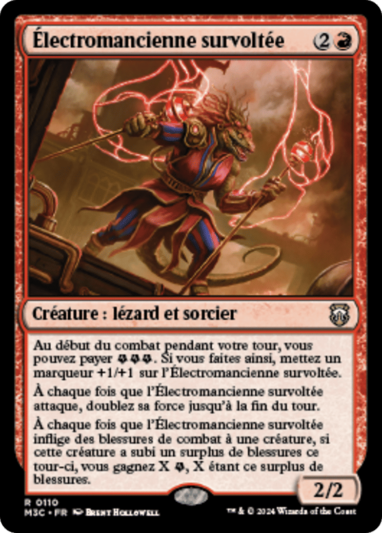 Électromancienne survoltée — Modern Horizons 3 Commander — Magic: The Gathering