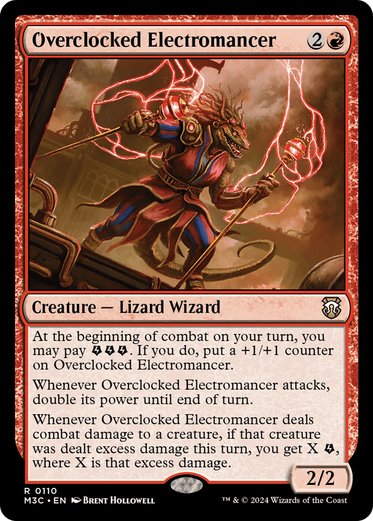 Overclocked Electromancer — Modern Horizons 3 Commander — Magic: The Gathering