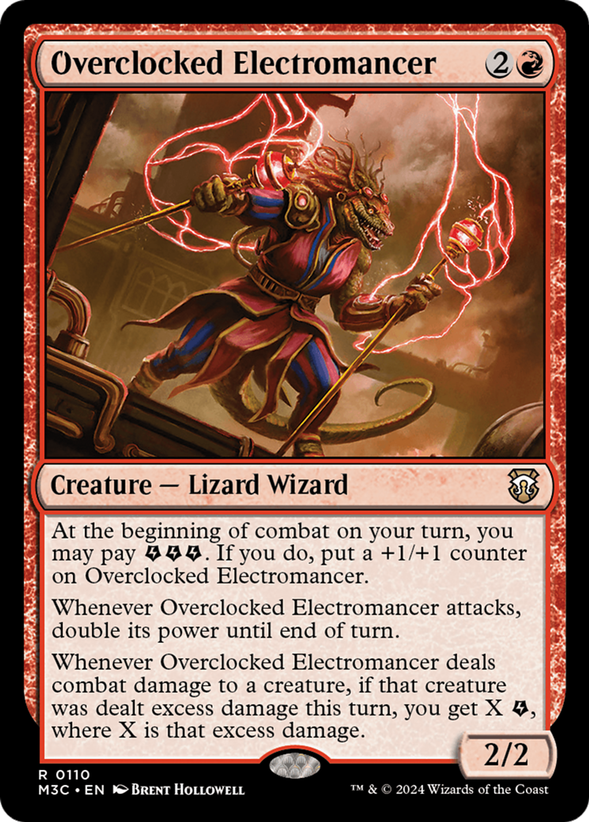 Électromancienne survoltée — Modern Horizons 3 Commander — Magic: The Gathering
