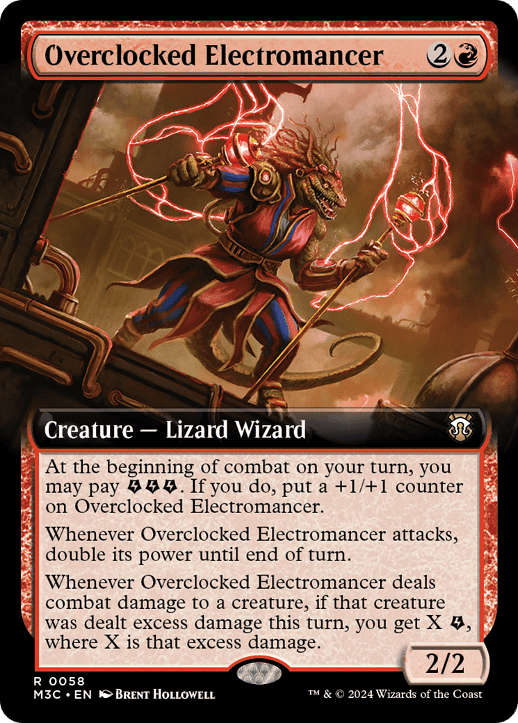 Overclocked Electromancer — Modern Horizons 3 Commander — Magic: The Gathering