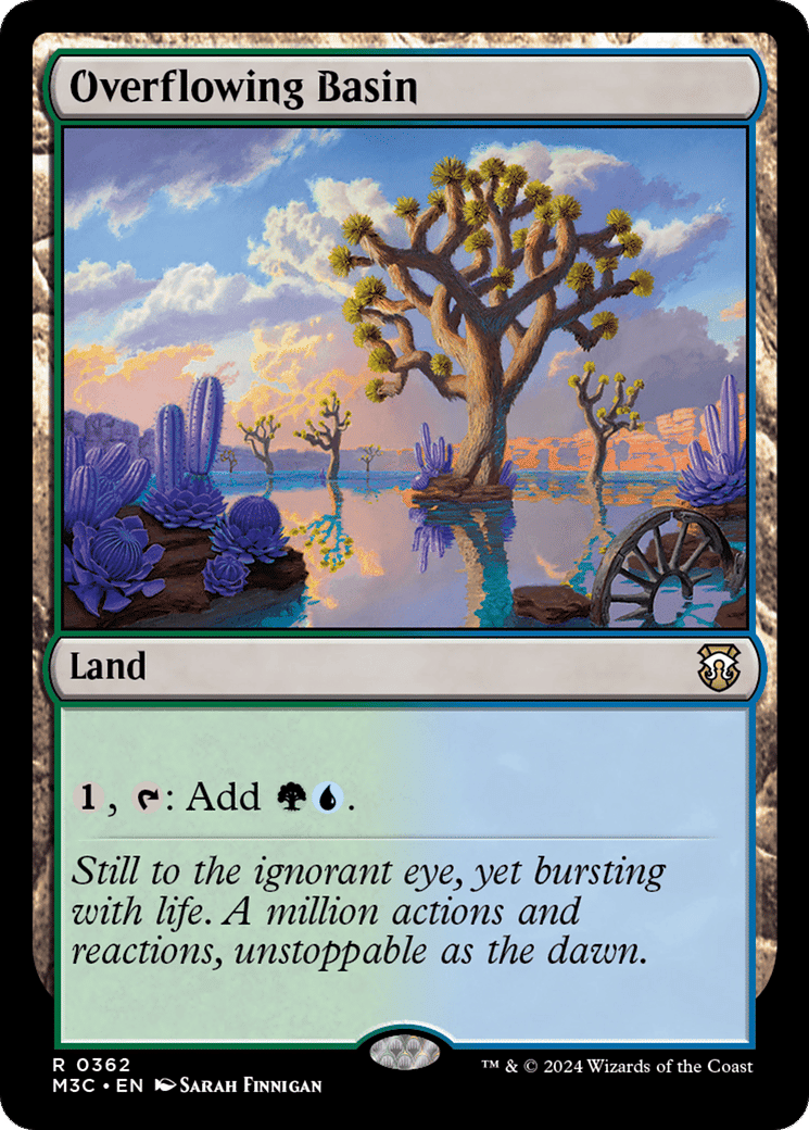 Overflowing Basin — Modern Horizons 3 Commander — Magic: The Gathering
