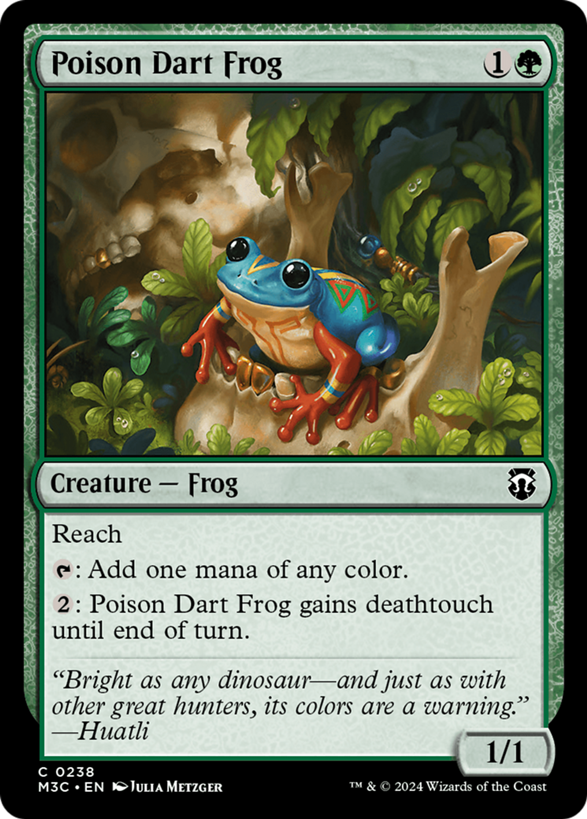 Grenouille au dard empoisonné — Modern Horizons 3 Commander — Magic: The Gathering
