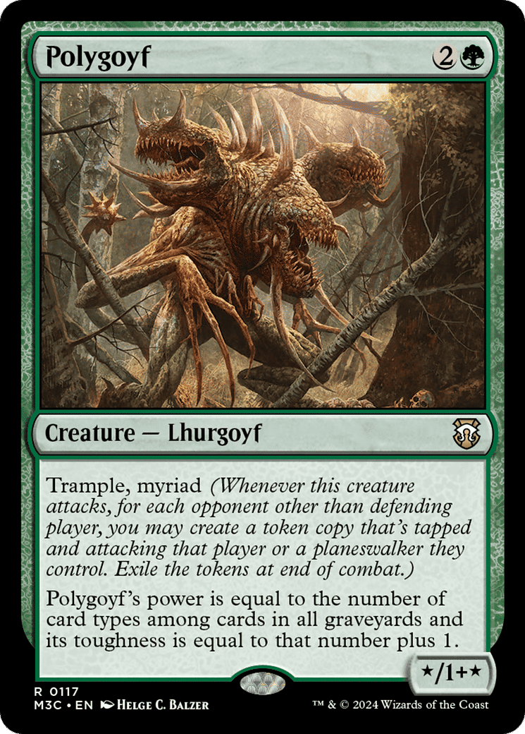 Polygoyf — Modern Horizons 3 Commander — Magic: The Gathering