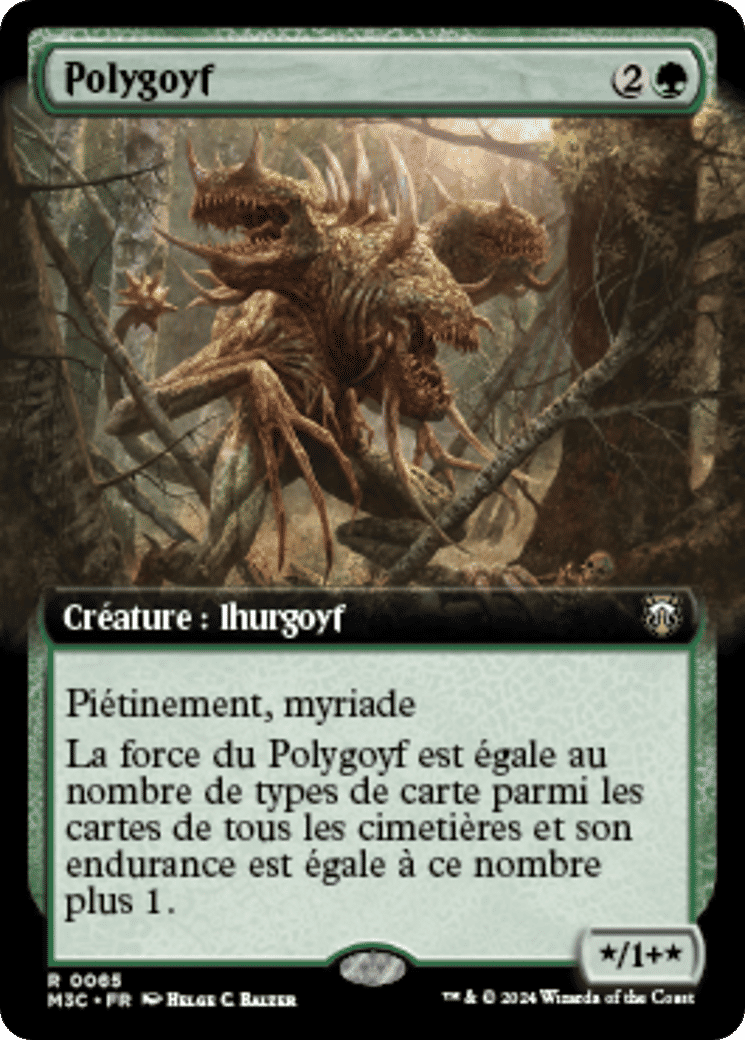 Polygoyf — Modern Horizons 3 Commander — Magic: The Gathering