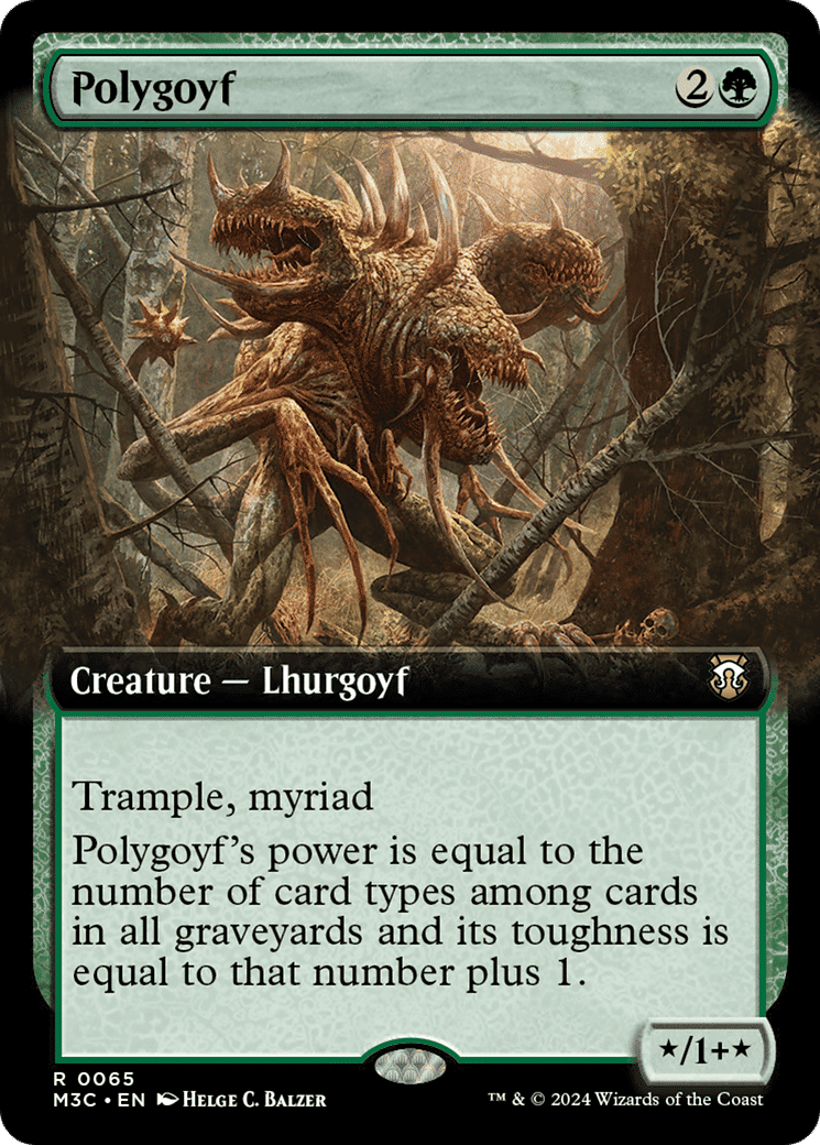 Polygoyf — Modern Horizons 3 Commander — Magic: The Gathering
