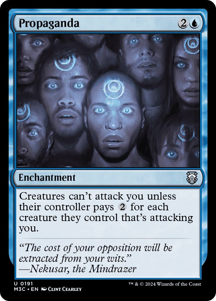 Propaganda — Modern Horizons 3 Commander — Magic: The Gathering