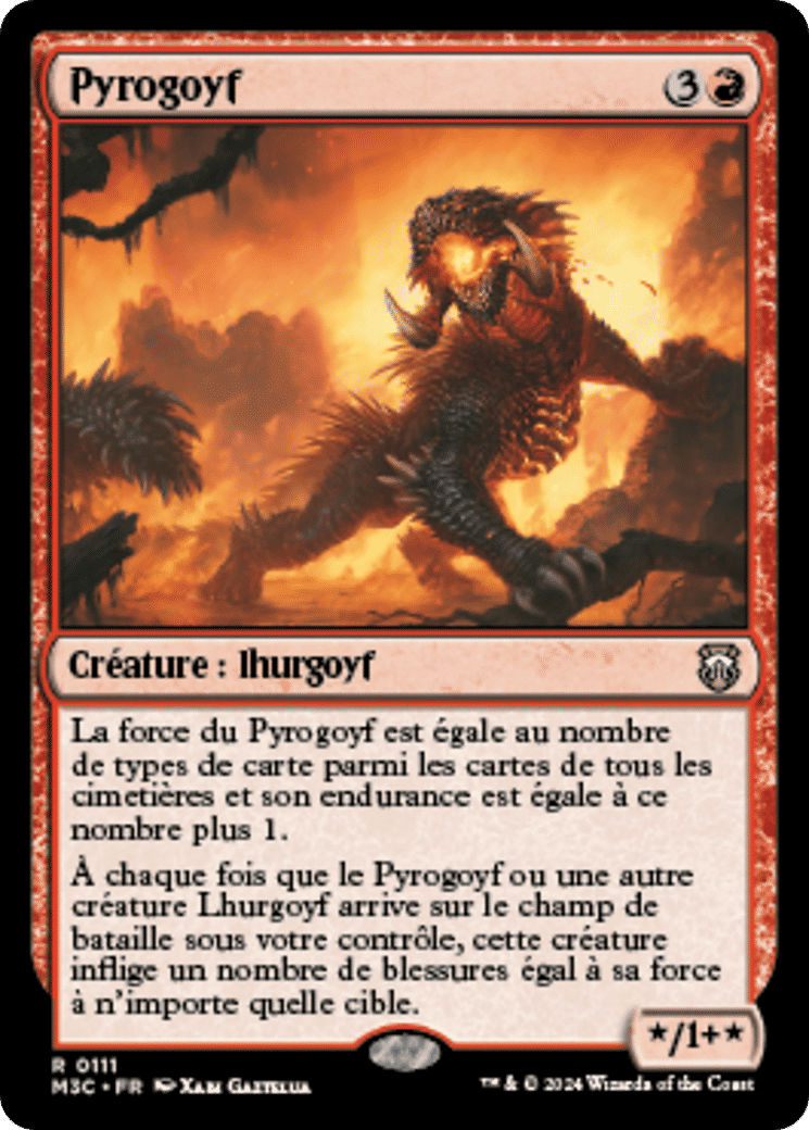 Pyrogoyf — Modern Horizons 3 Commander — Magic: The Gathering