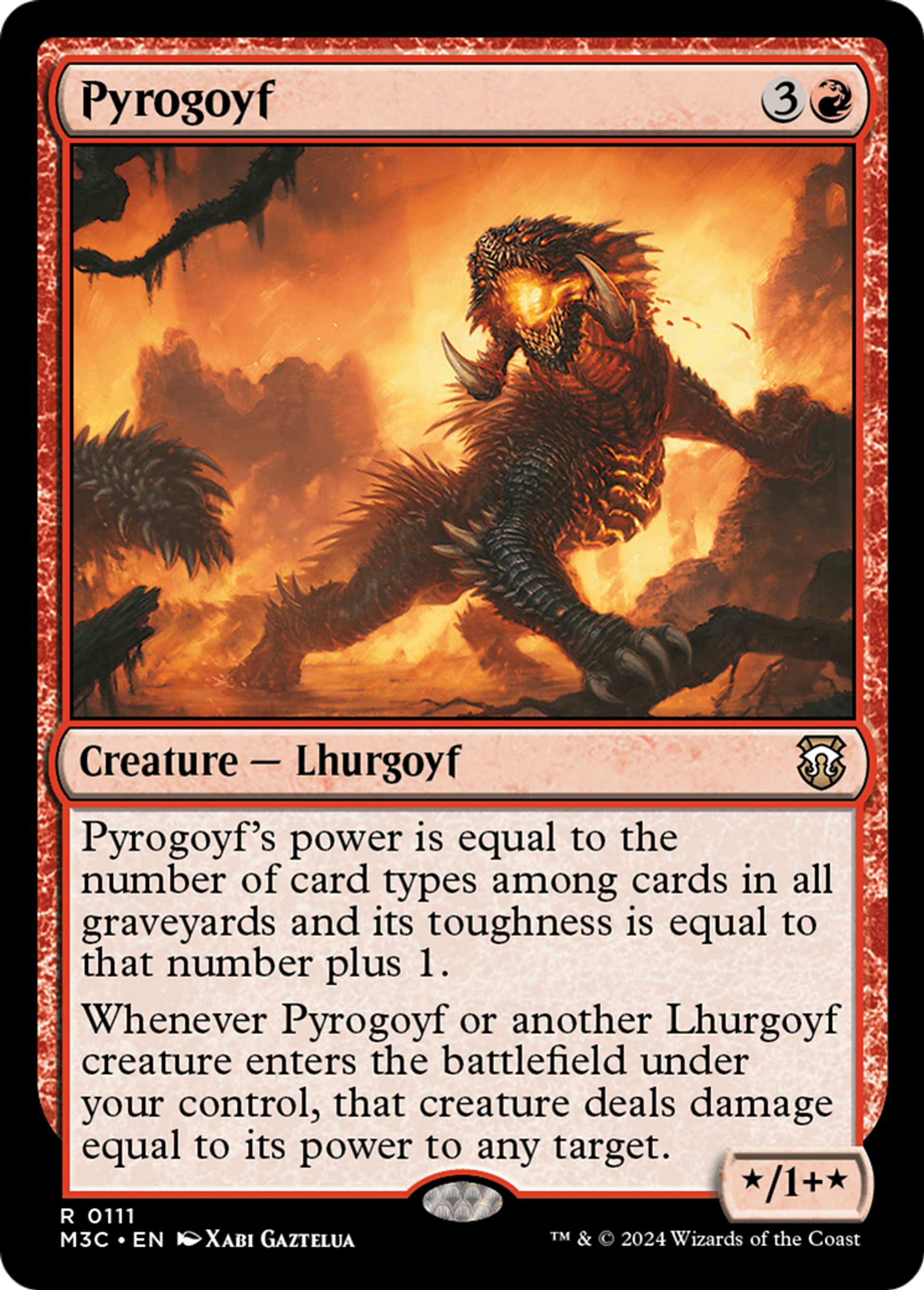 Pyrogoyf — Modern Horizons 3 Commander — Magic: The Gathering