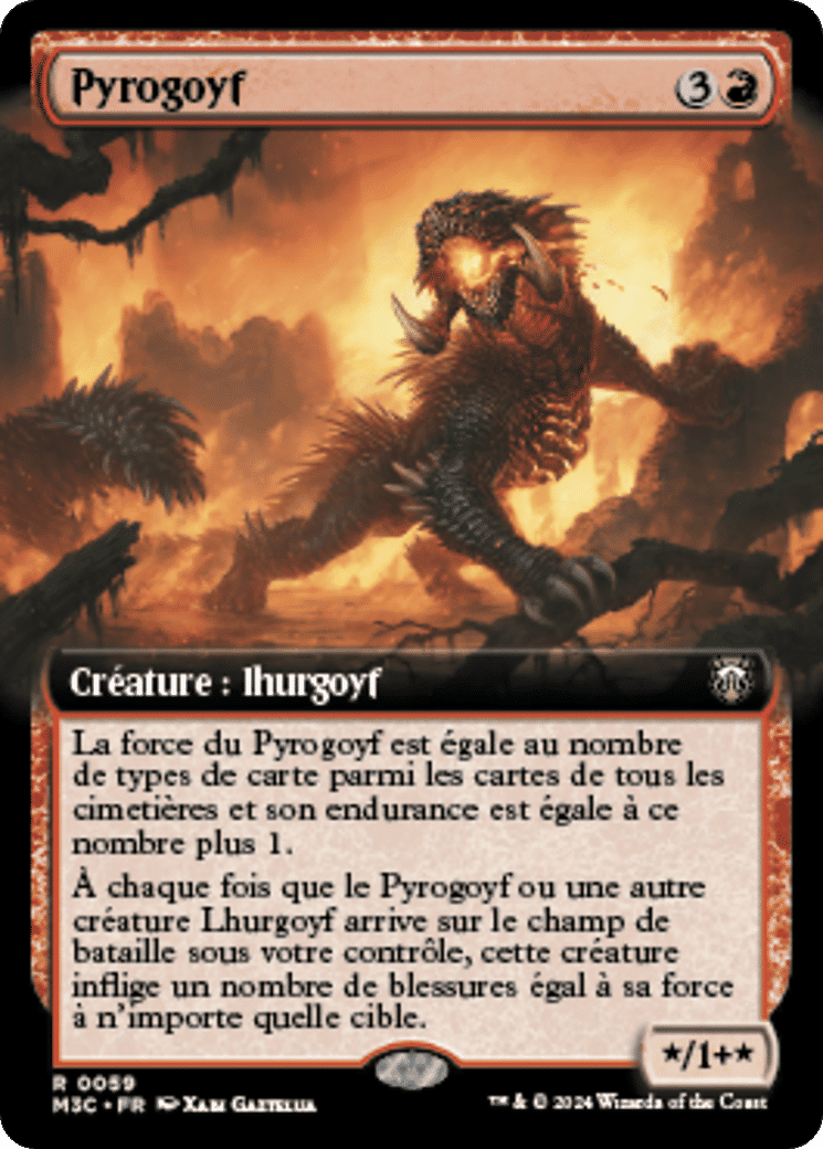 Pyrogoyf — Modern Horizons 3 Commander — Magic: The Gathering