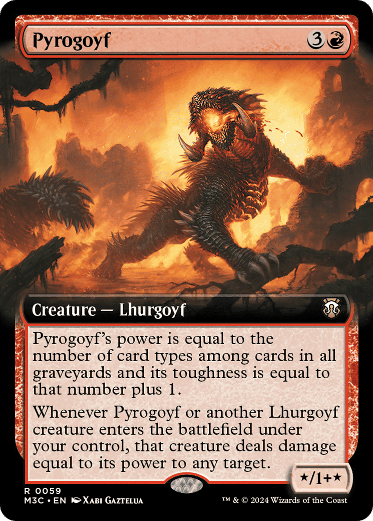 Pyrogoyf — Modern Horizons 3 Commander — Magic: The Gathering
