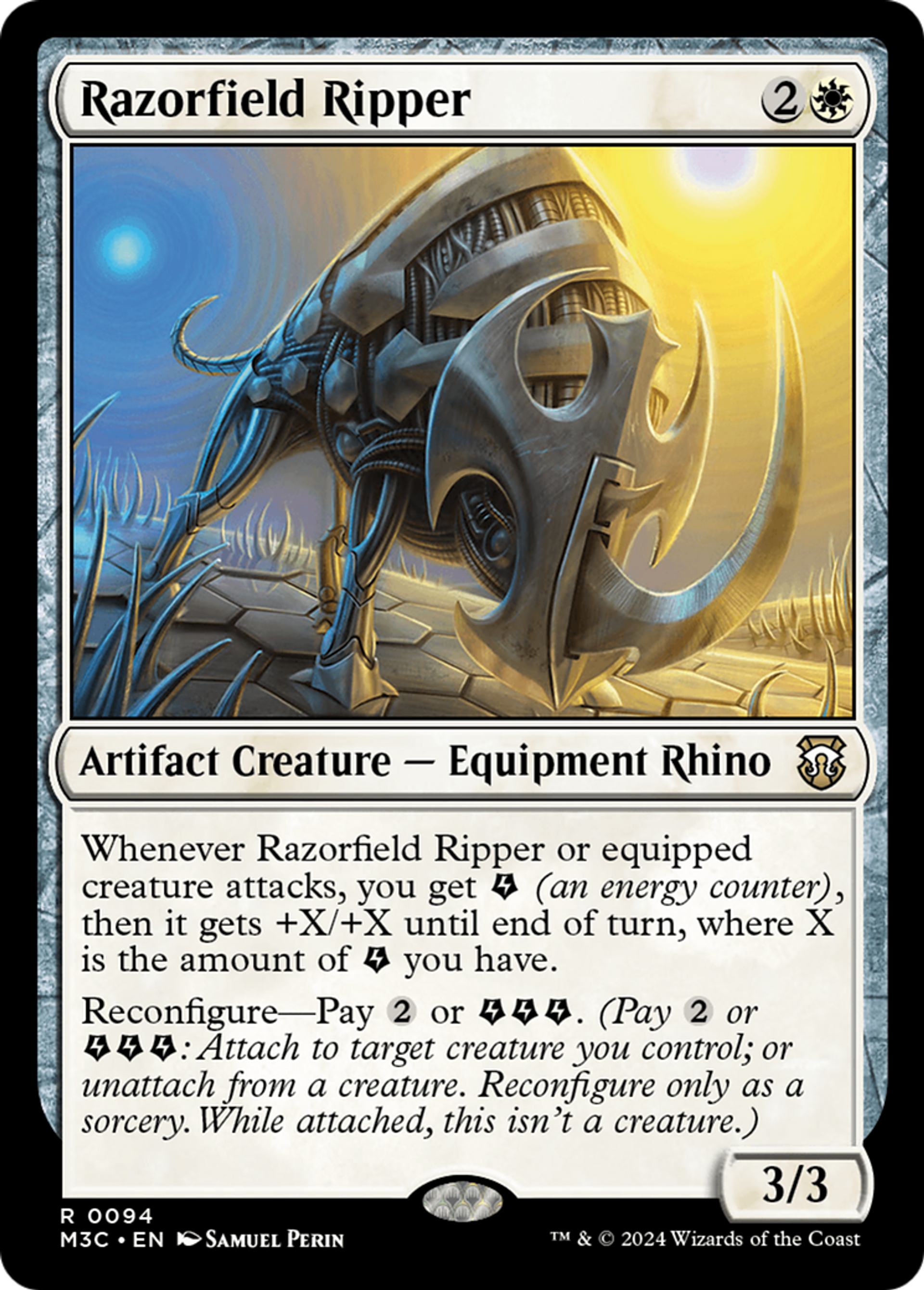Éventreur des Champs de Rasoirs — Modern Horizons 3 Commander — Magic: The Gathering
