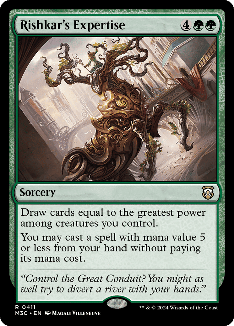 Rishkar's Expertise from Modern Horizons 3 Commander - Magic: The Gathering