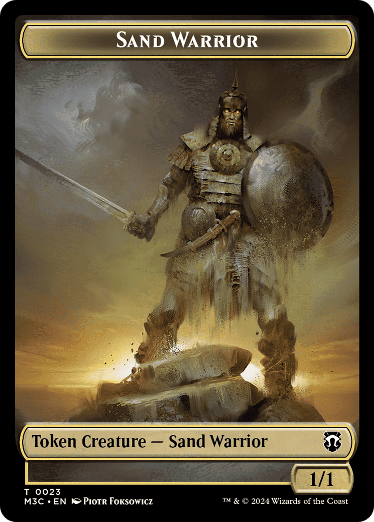 Sand Warrior — Modern Horizons 3 Commander — Magic: The Gathering