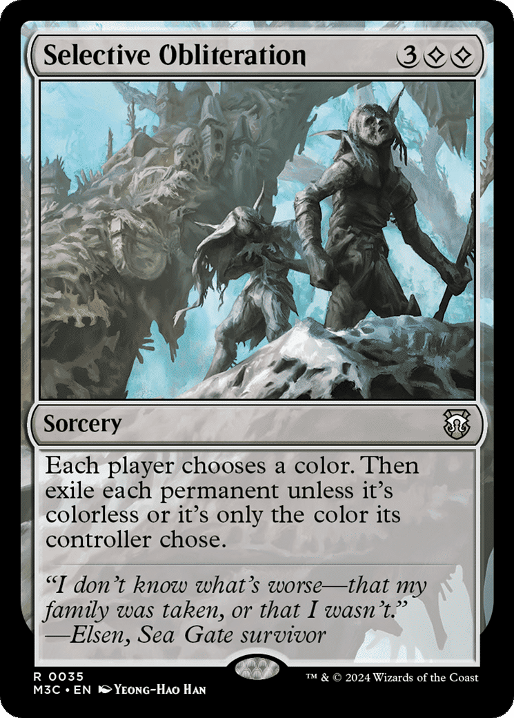 Selective Obliteration — Modern Horizons 3 Commander — Magic: The Gathering