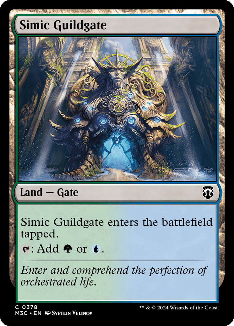 Simic Guildgate — Modern Horizons 3 Commander — Magic: The Gathering