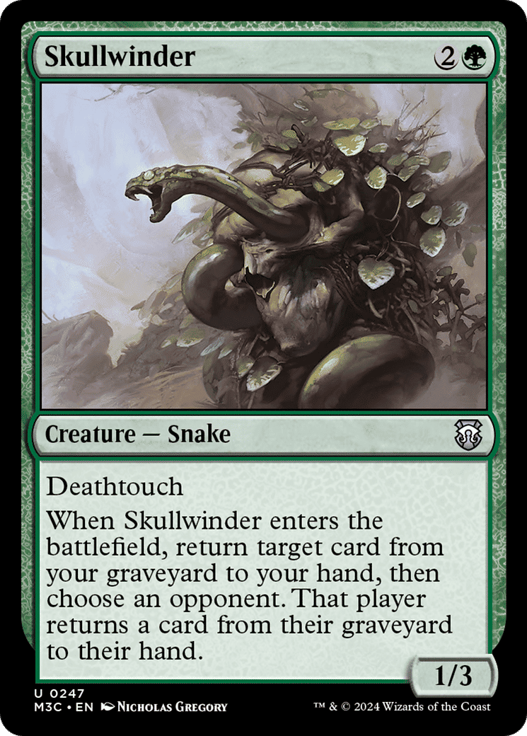 Skullwinder — Modern Horizons 3 Commander — Magic: The Gathering