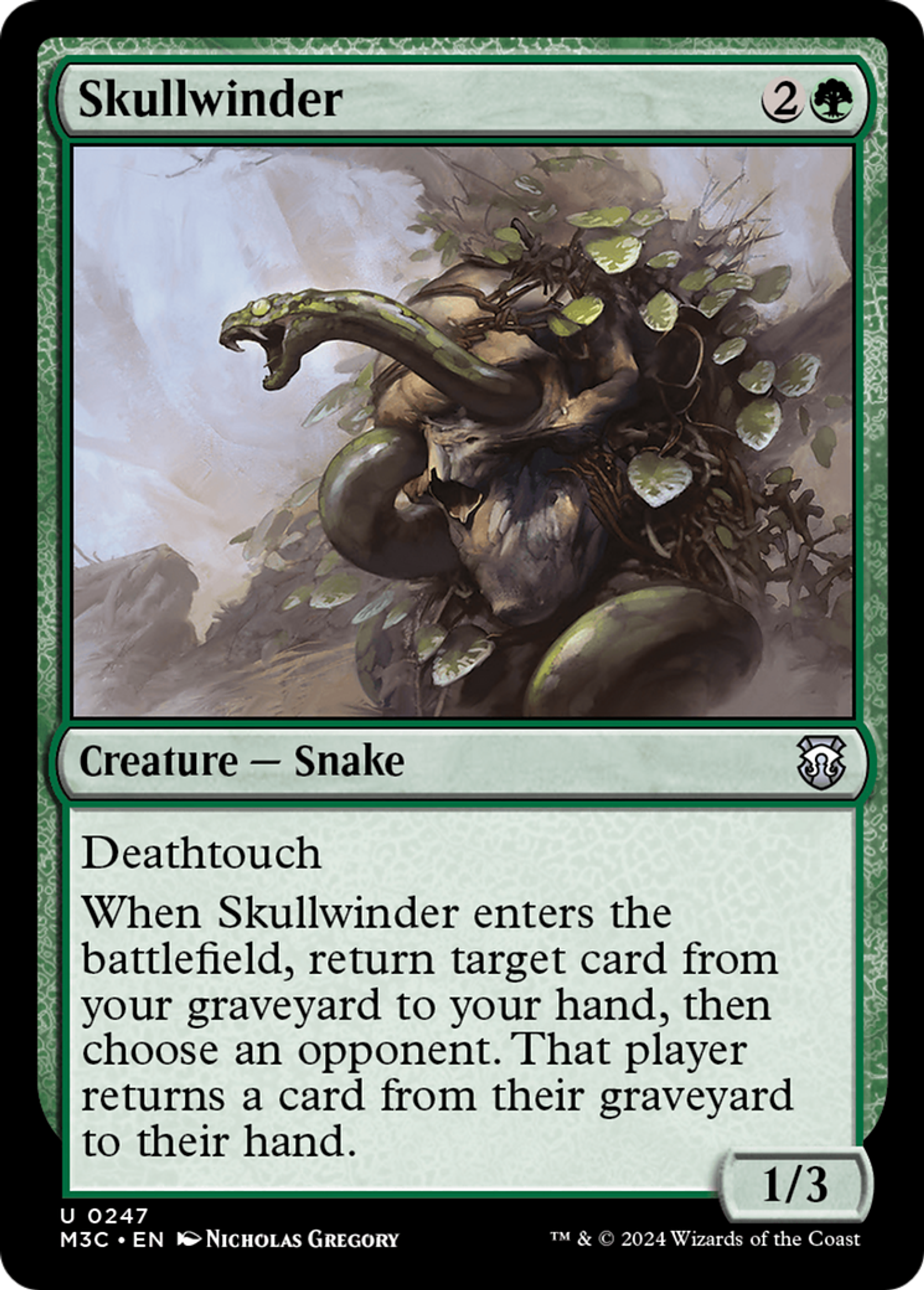 Skullwinder — Modern Horizons 3 Commander — Magic: The Gathering
