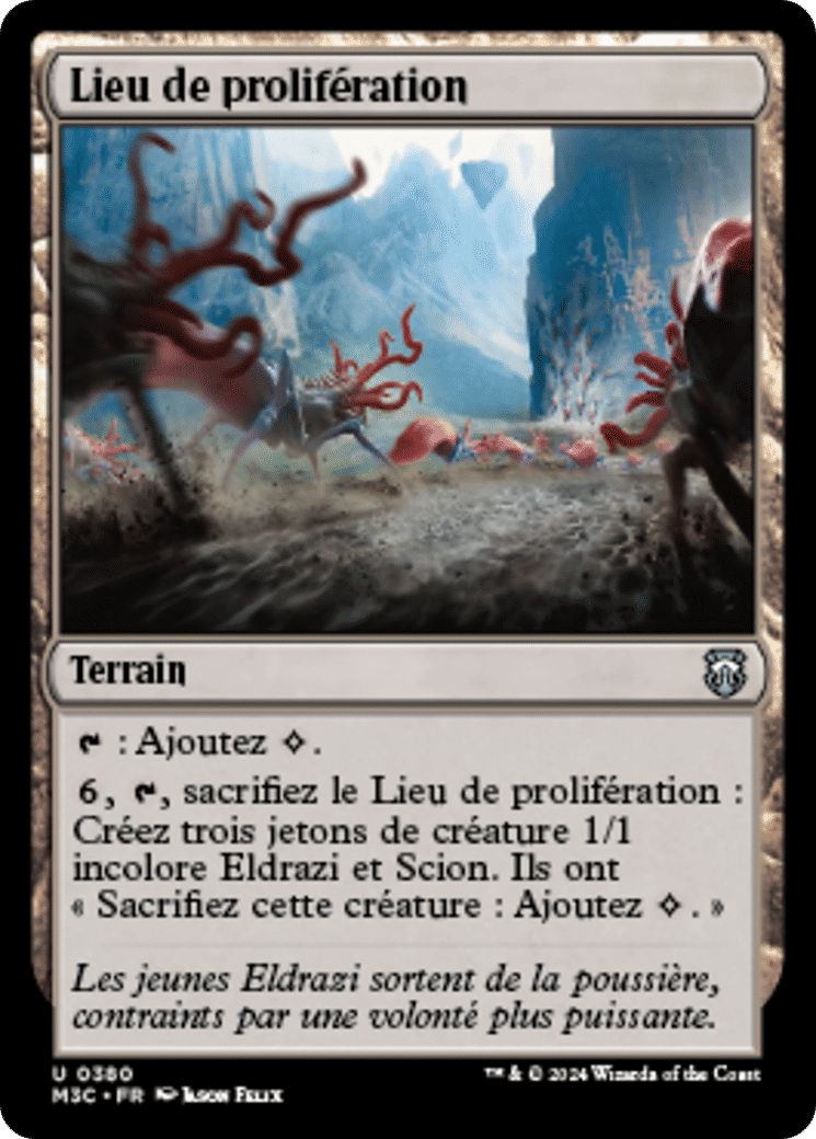 Lieu de prolifération — Modern Horizons 3 Commander — Magic: The Gathering