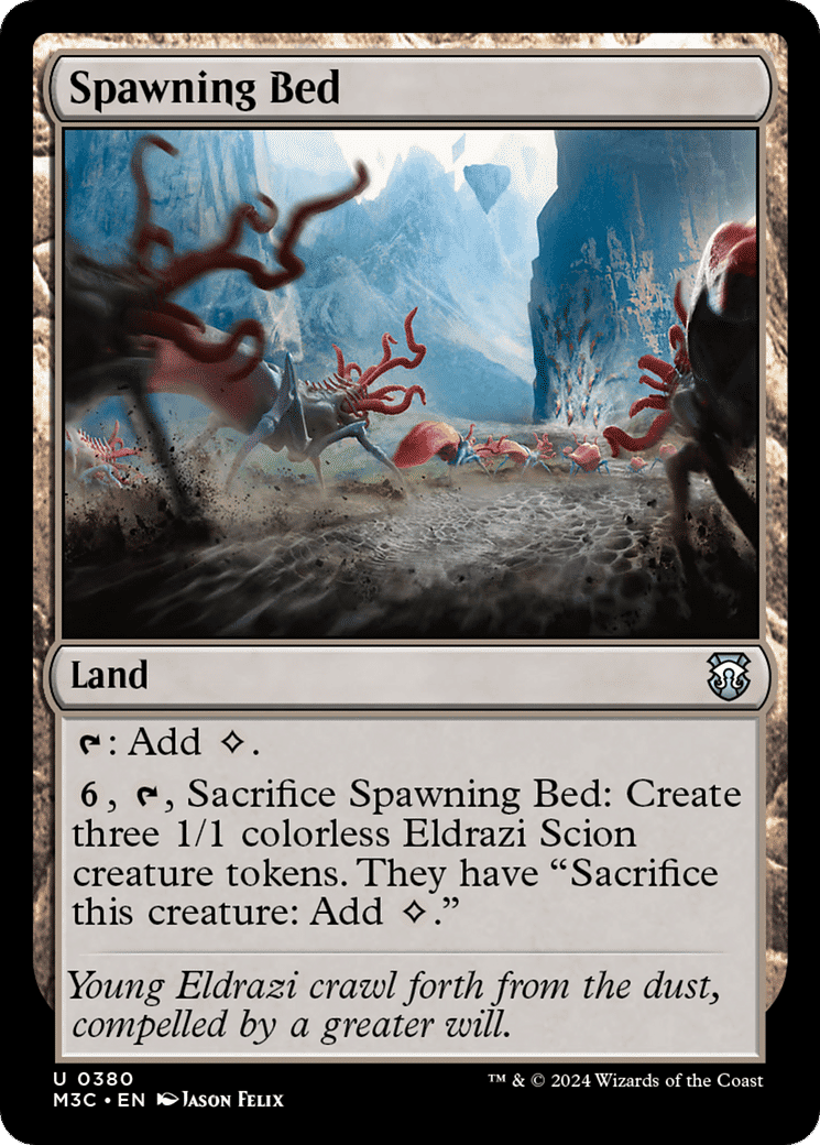 Spawning Bed — Modern Horizons 3 Commander — Magic: The Gathering
