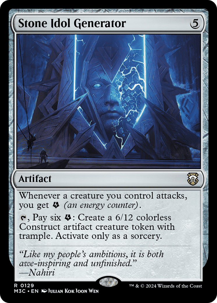 Stone Idol Generator — Modern Horizons 3 Commander — Magic: The Gathering