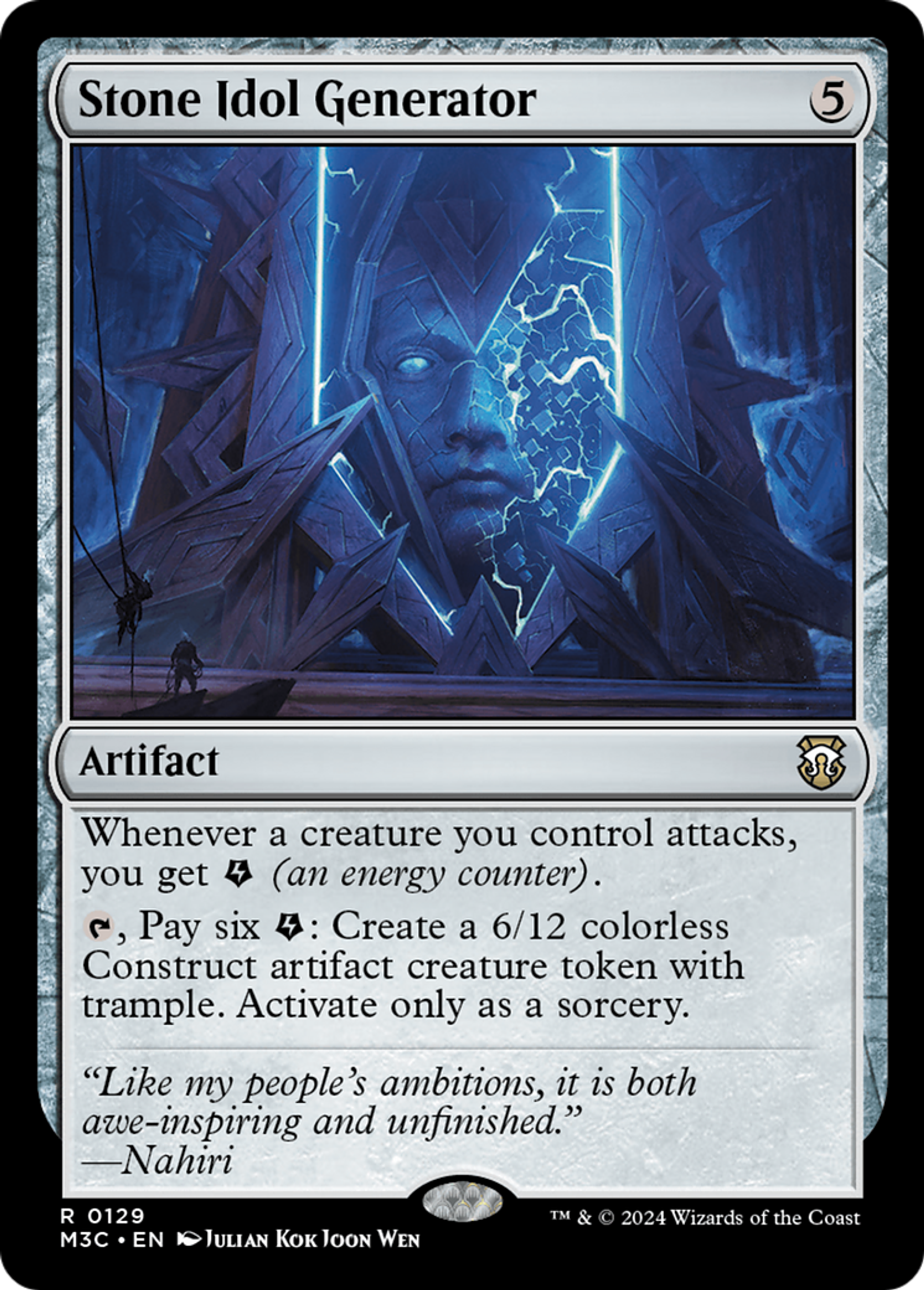 Générateur de l'idole de pierre — Modern Horizons 3 Commander — Magic: The Gathering