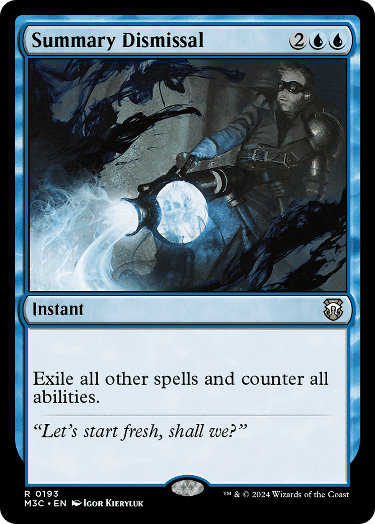 Summary Dismissal — Modern Horizons 3 Commander — Magic: The Gathering