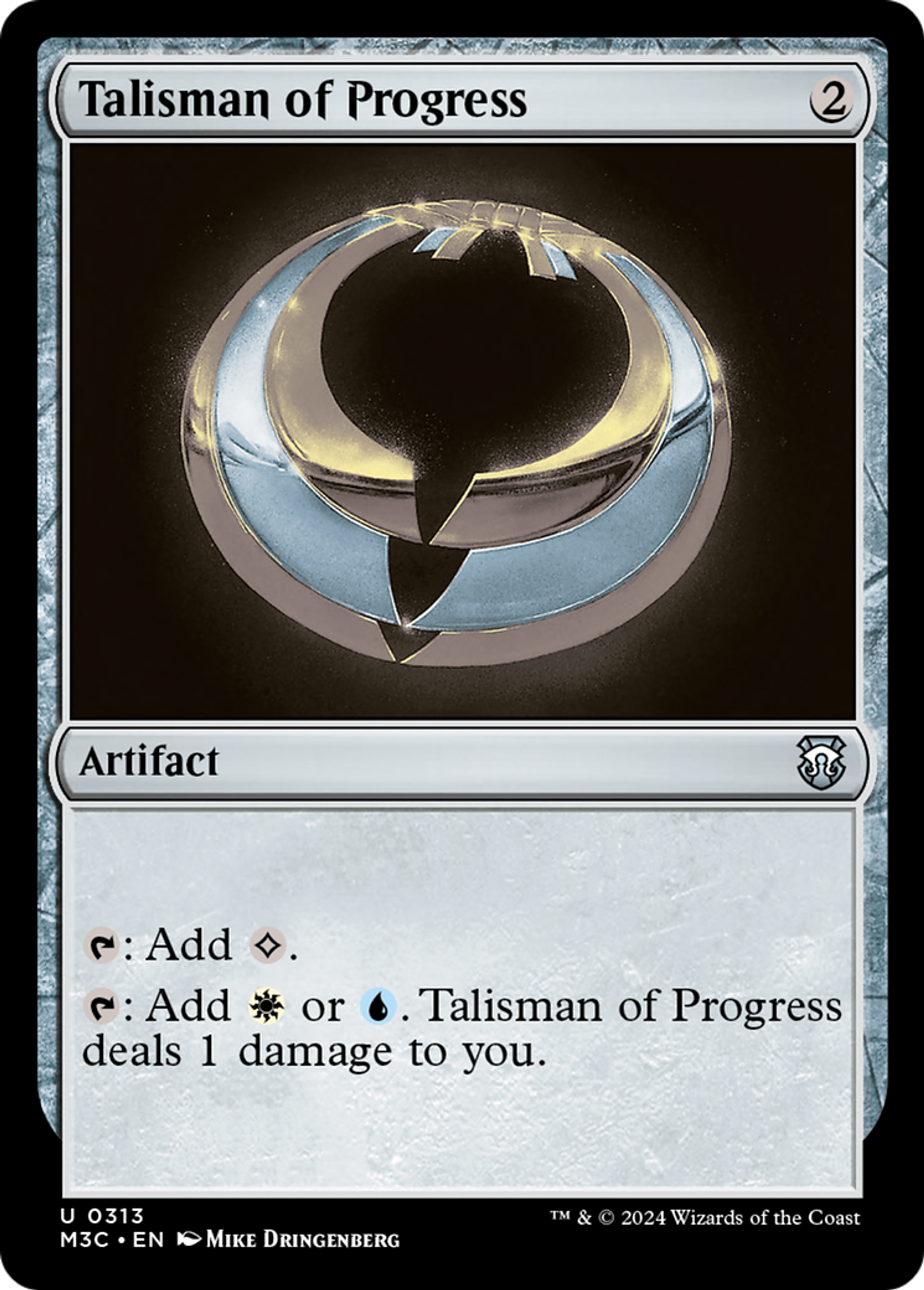Talisman of Progress — Modern Horizons 3 Commander — Magic: The Gathering
