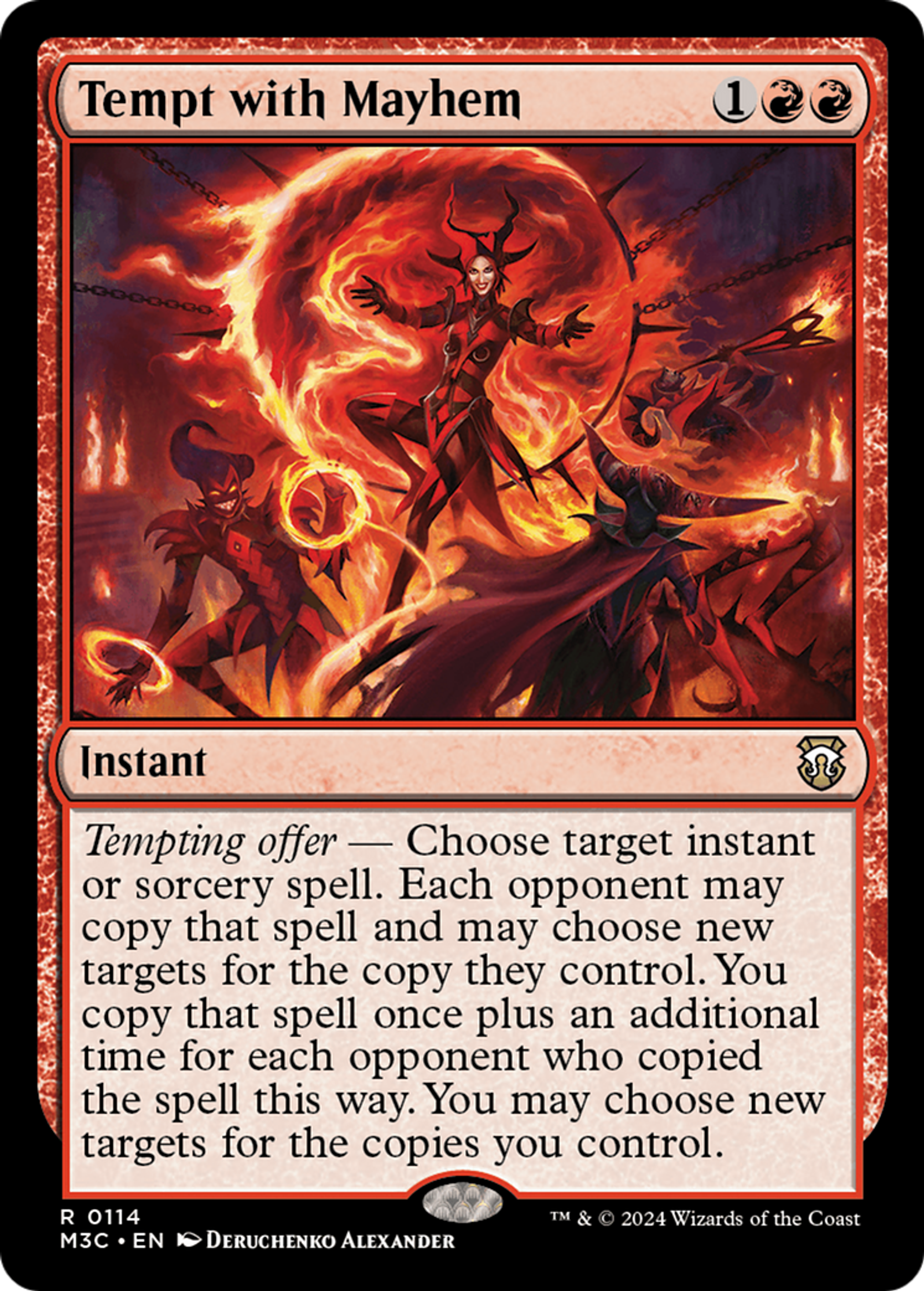 Tempt with Mayhem — Modern Horizons 3 Commander — Magic: The Gathering