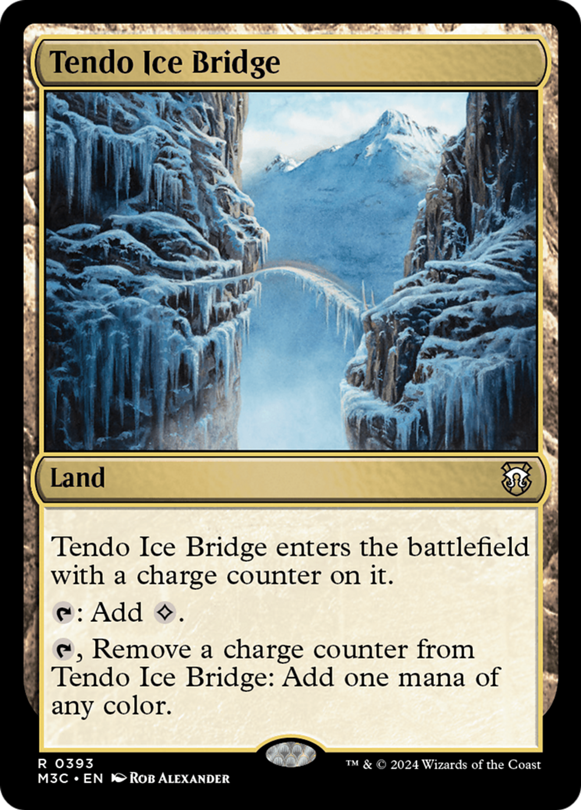 Tendo Ice Bridge — Modern Horizons 3 Commander — Magic: The Gathering
