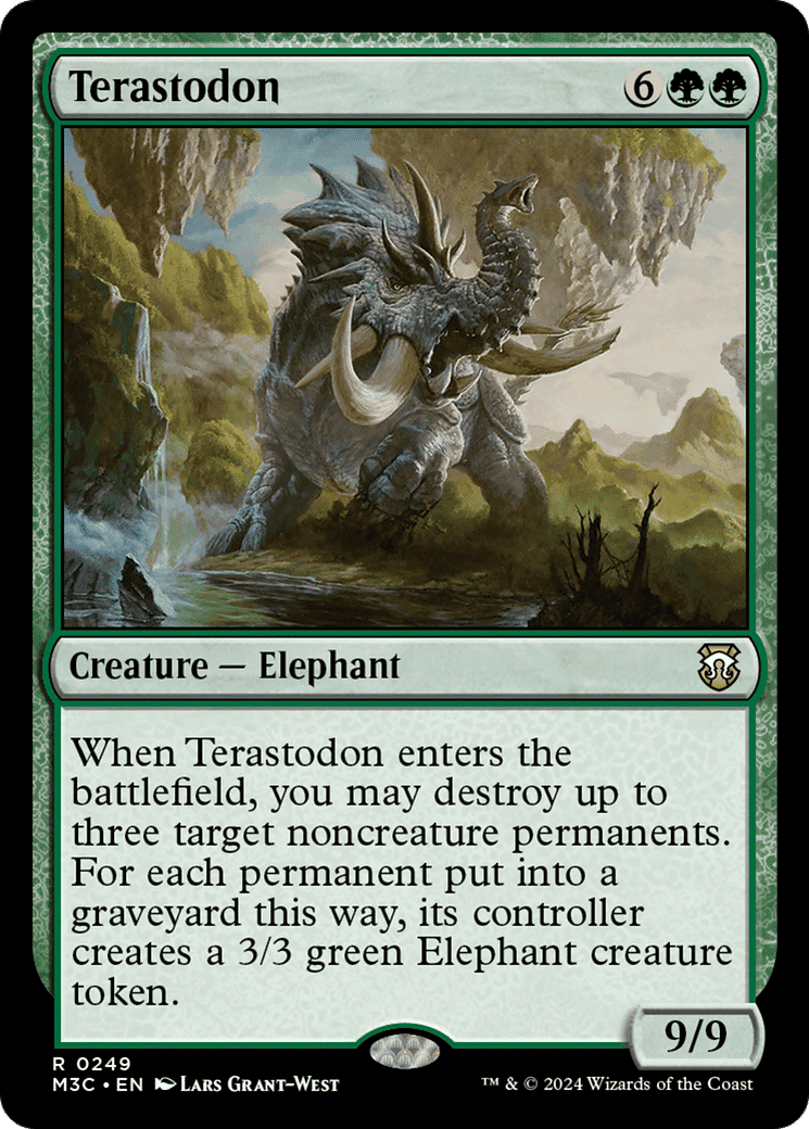 Terastodon — Modern Horizons 3 Commander — Magic: The Gathering