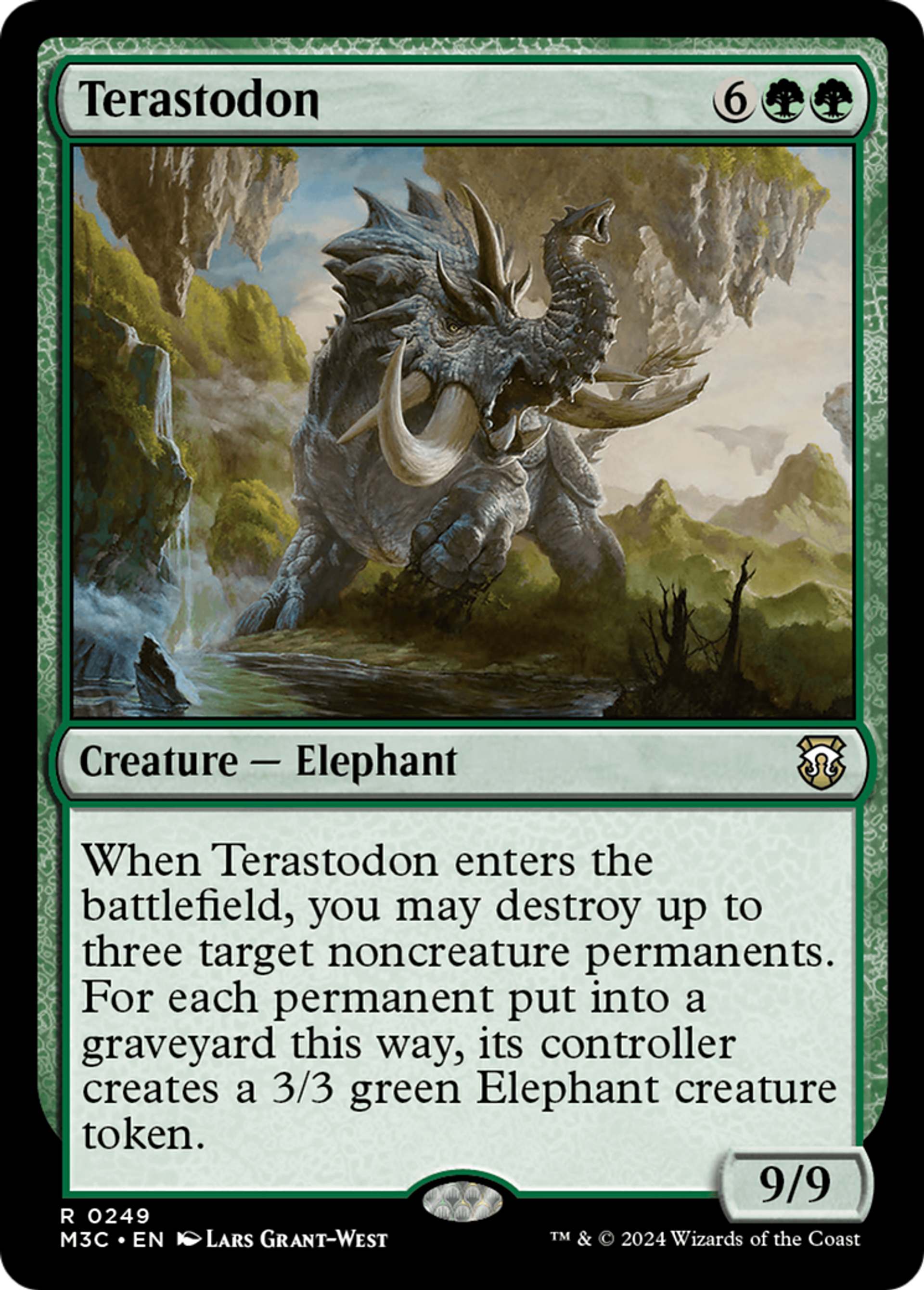 Terastodon — Modern Horizons 3 Commander — Magic: The Gathering