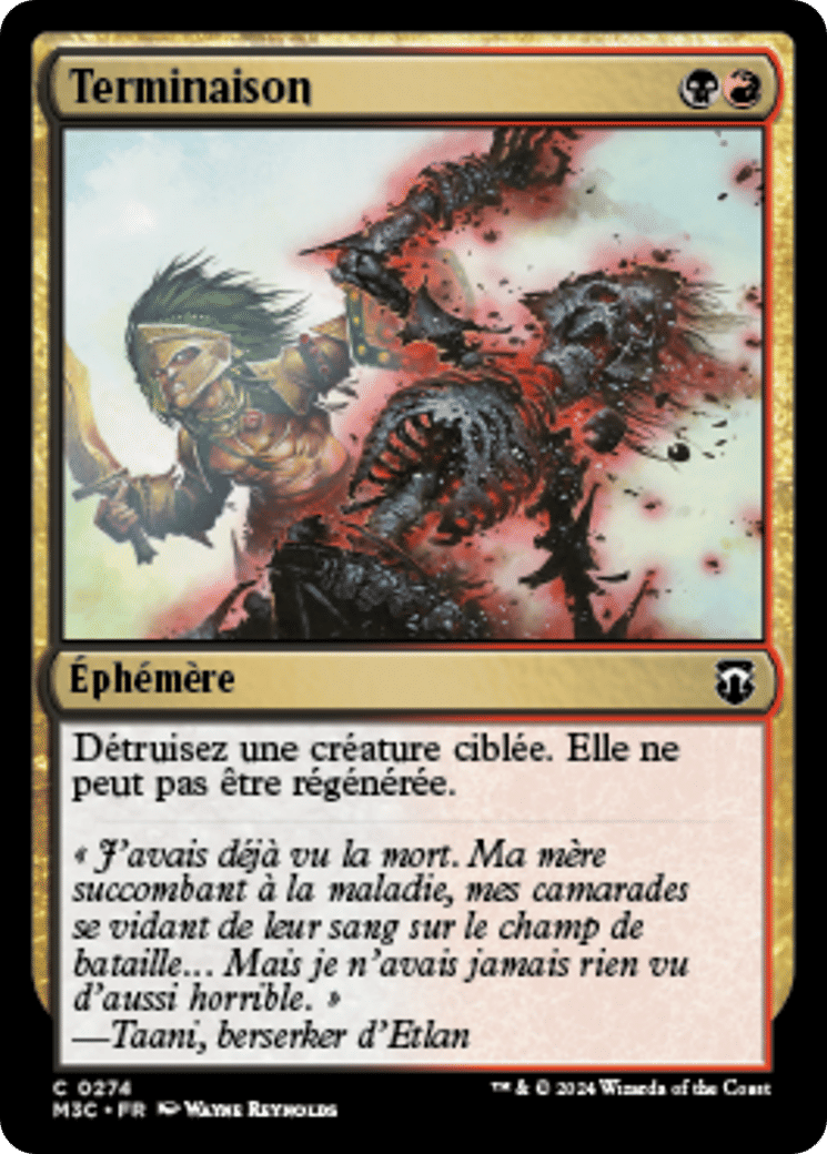 Terminaison — Modern Horizons 3 Commander — Magic: The Gathering