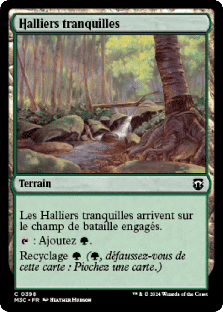 Halliers tranquilles — Modern Horizons 3 Commander — Magic: The Gathering