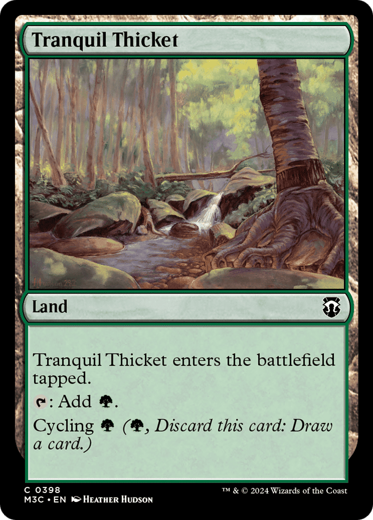 Tranquil Thicket — Modern Horizons 3 Commander — Magic: The Gathering