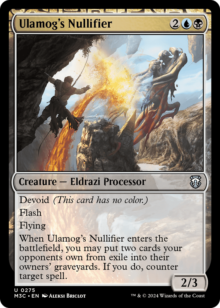 Ulamog's Nullifier — Modern Horizons 3 Commander — Magic: The Gathering