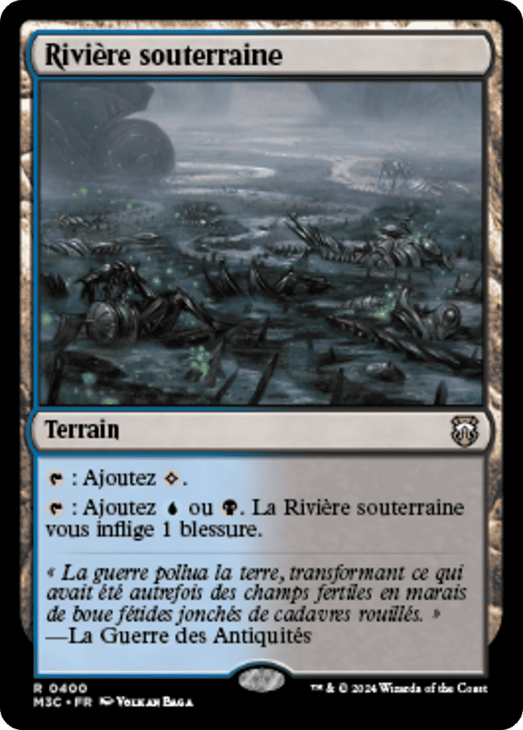 Rivière souterraine — Modern Horizons 3 Commander — Magic: The Gathering