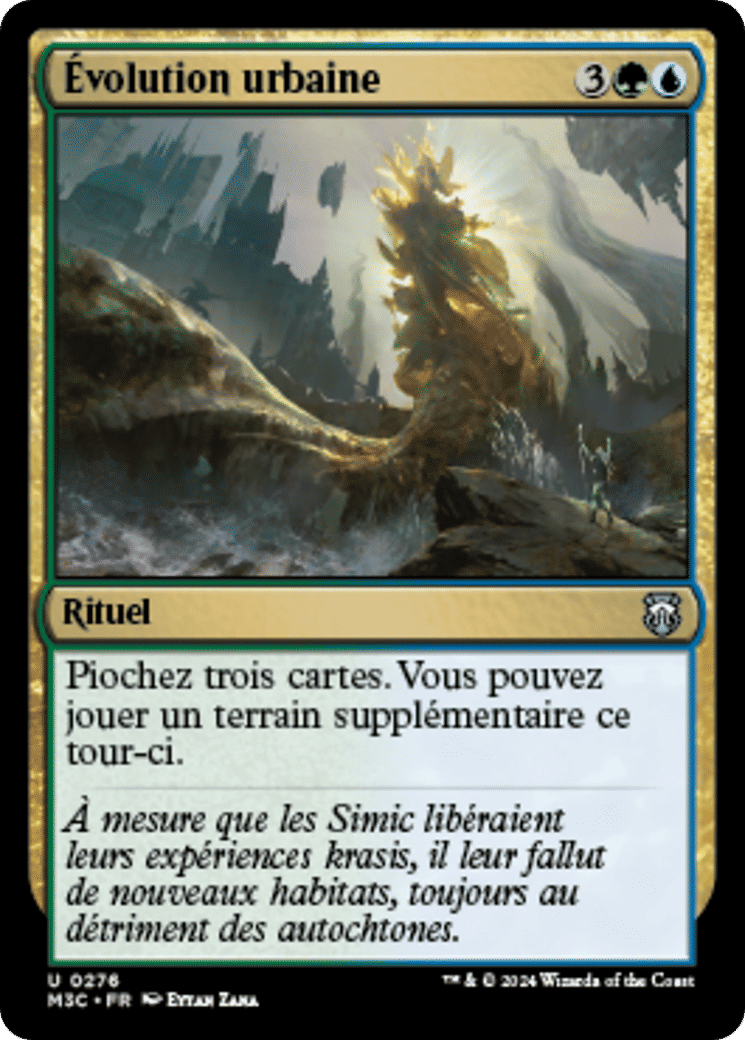 Évolution urbaine from Modern Horizons 3 Commander - Magic: The Gathering
