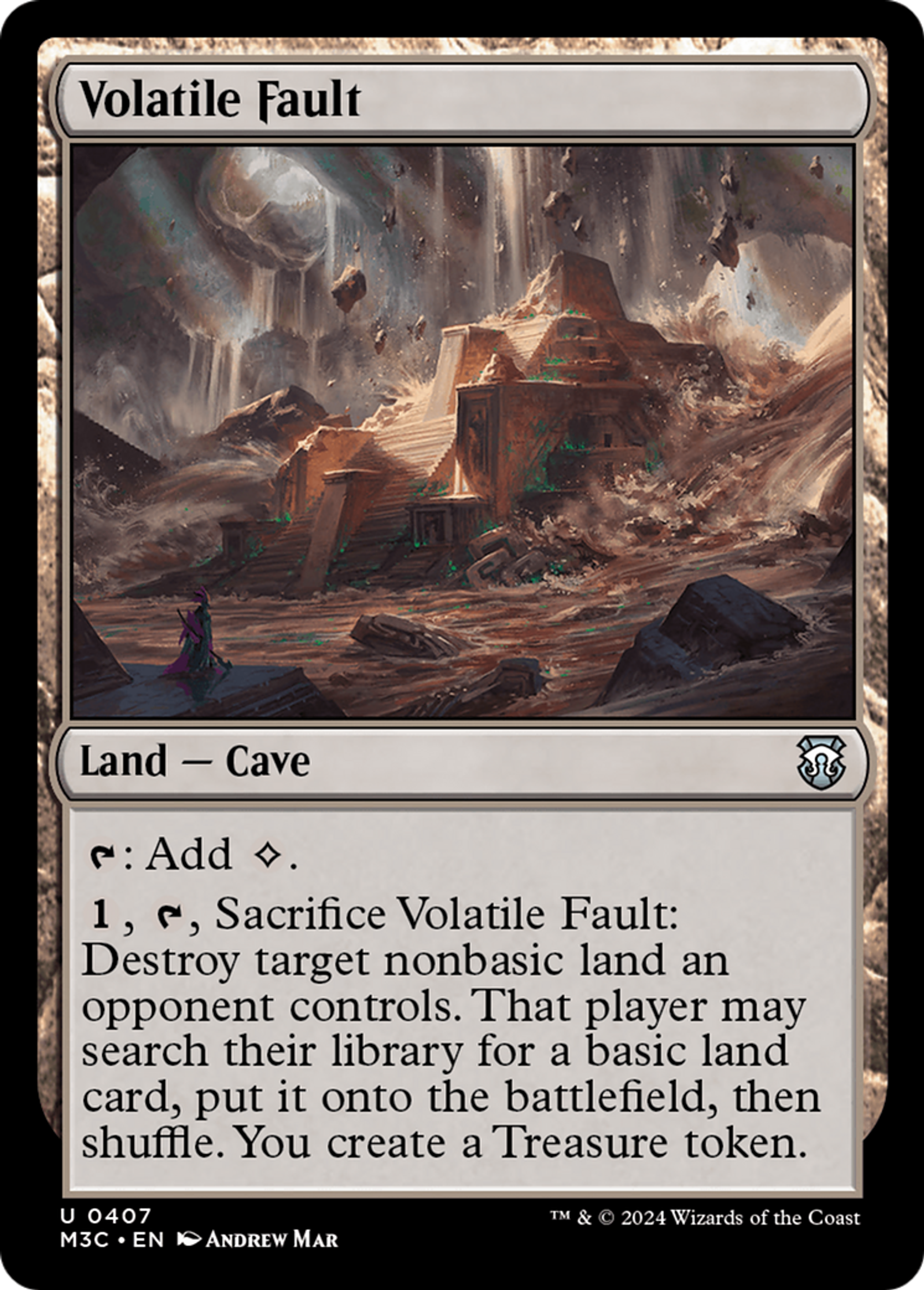 Volatile Fault — Modern Horizons 3 Commander — Magic: The Gathering