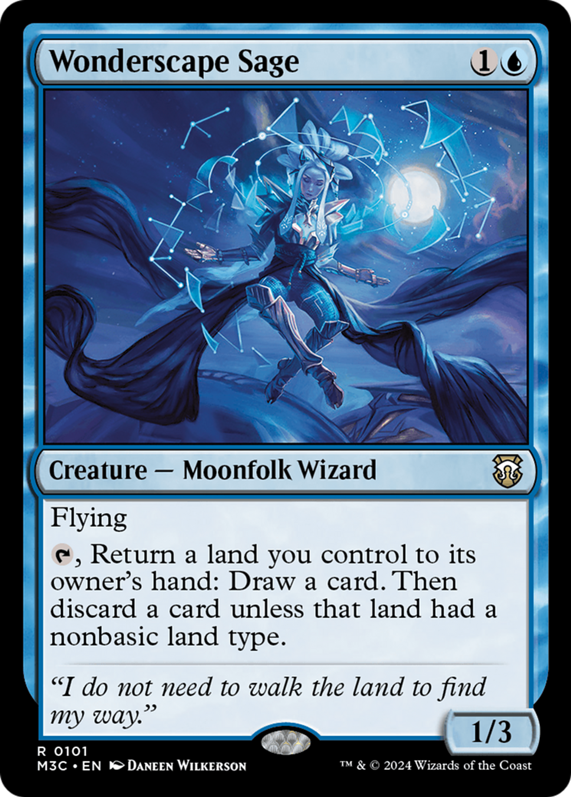 Wonderscape Sage — Modern Horizons 3 Commander — Magic: The Gathering
