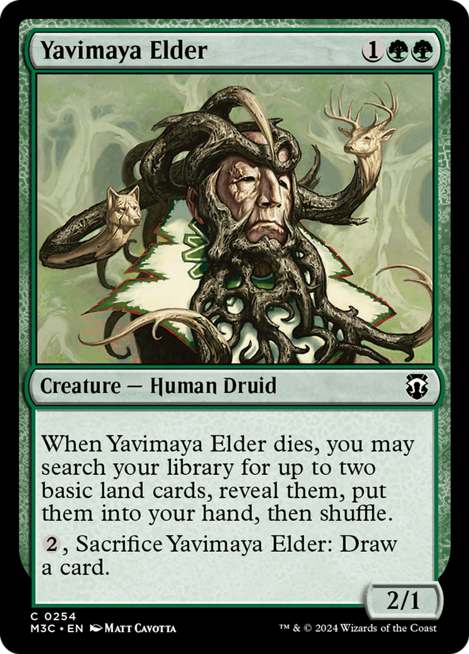Yavimaya Elder — Modern Horizons 3 Commander — Magic: The Gathering