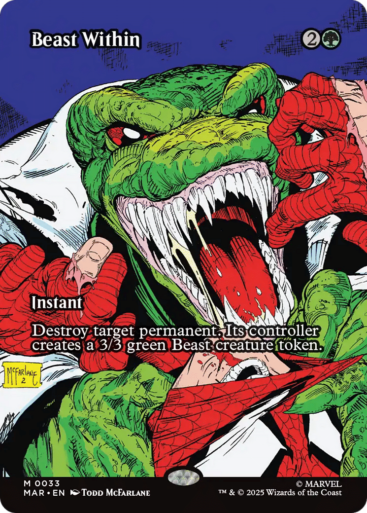 Beast Within — Marvel Universe — Magic: The Gathering