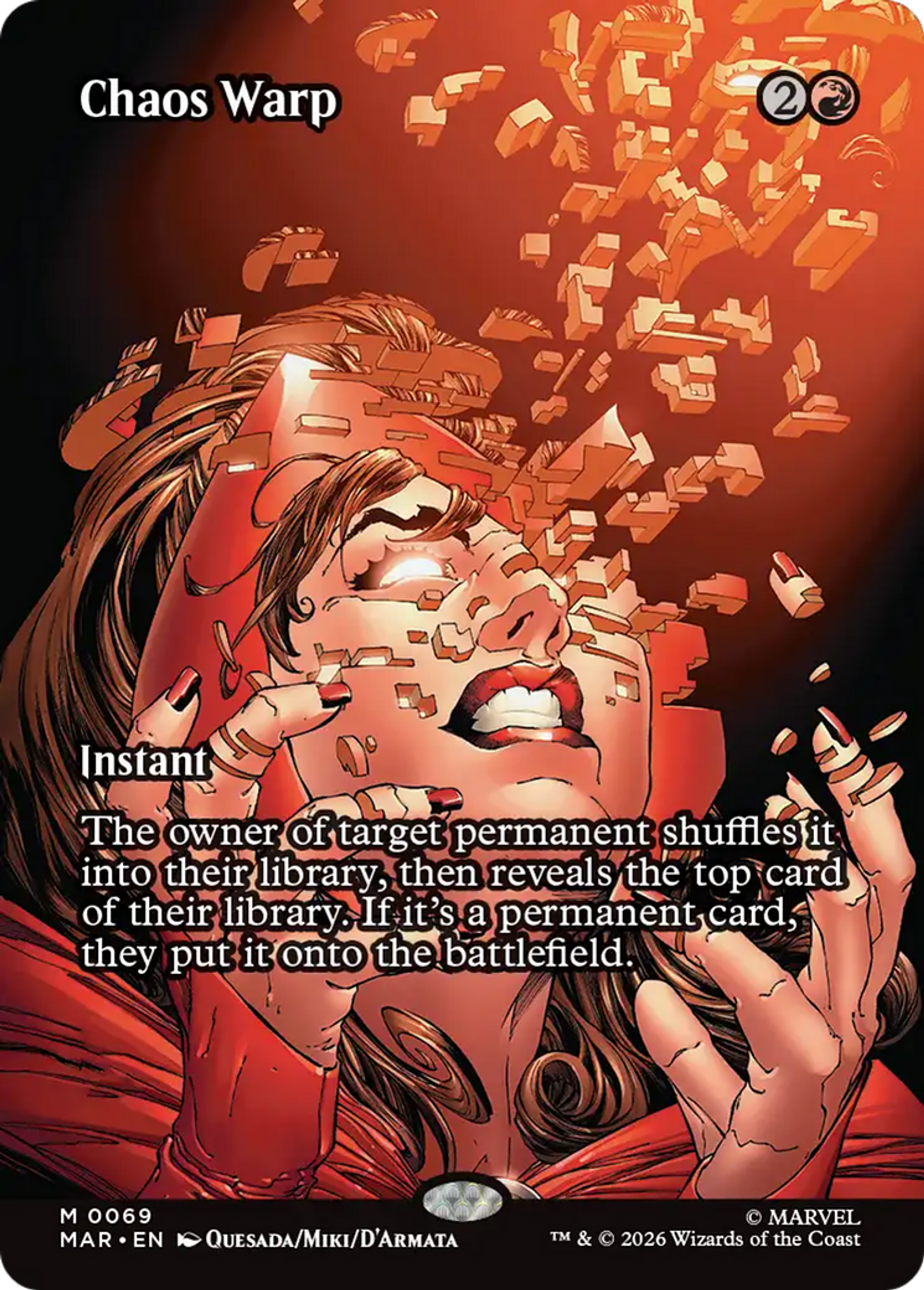 Distorsion chaotique — Marvel Universe — Magic: The Gathering