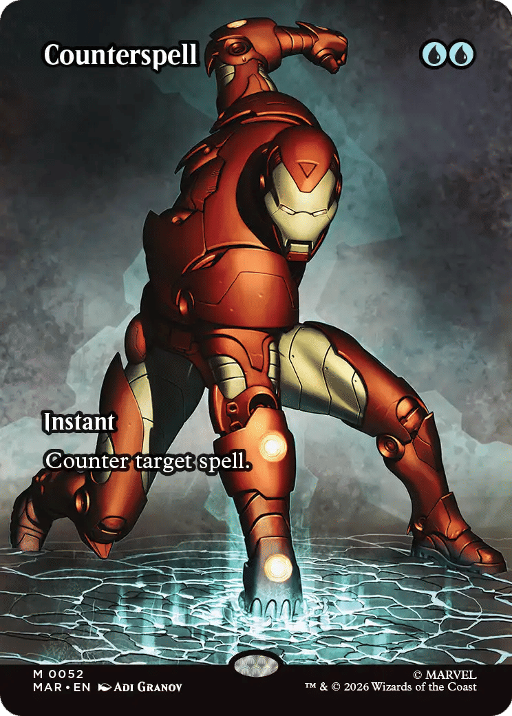 Counterspell — Marvel Universe — Magic: The Gathering