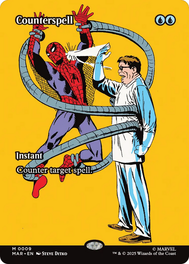 Counterspell — Marvel Universe — Magic: The Gathering